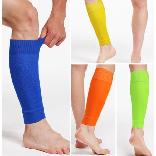 Jambières de Football verte pour chaussettes et protège tibia